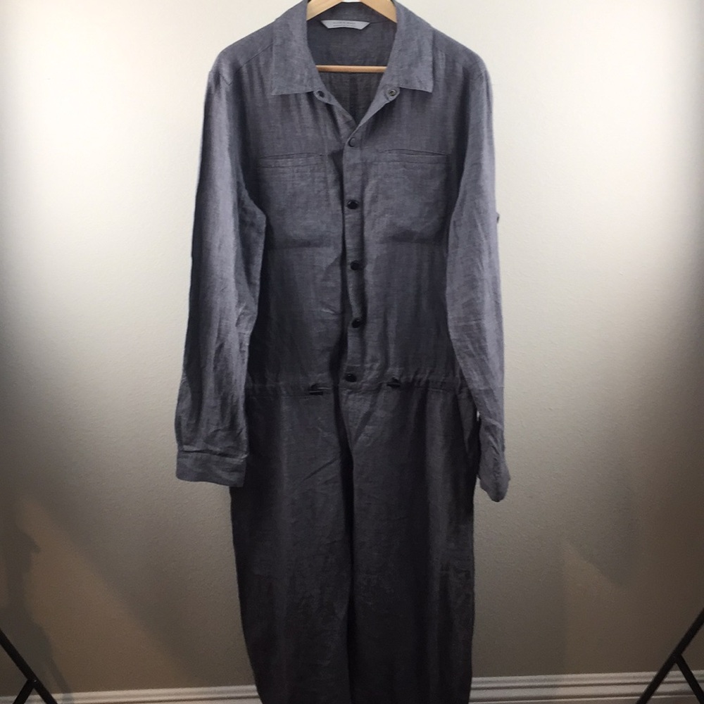 Zara Men’s One piece overall L Gray